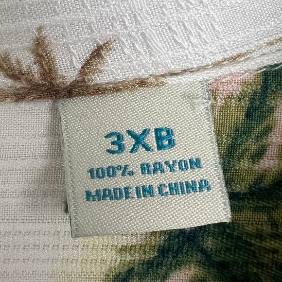 Caribbean Hawaiian shirt men’s 3XB
tropical print palm trees - Picture 5 of 6